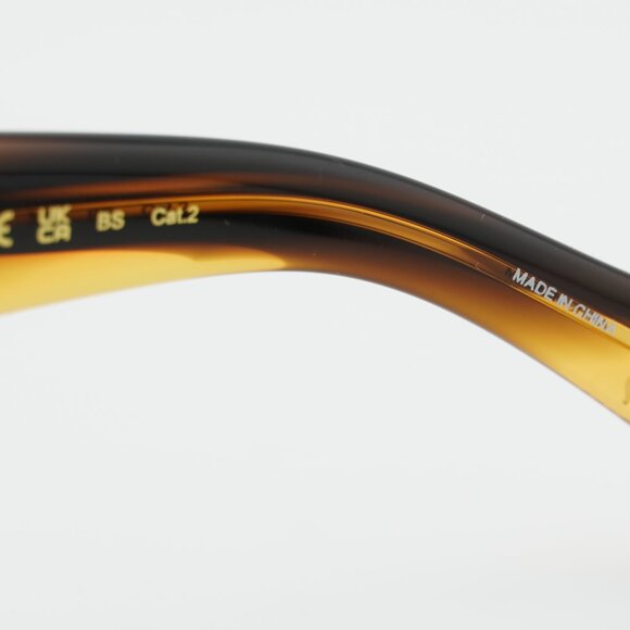 David Beckham DB 7000/S BOLD 0KVI Z0 Sunglasses Brown Square Frame, Blue Lenses - Picture 10 of 11